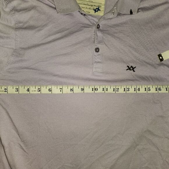 Super cute lavender color Project e collared shirt size large. - Picture 4 of 5